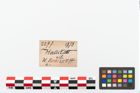 Etikett zu Eisengriffangelmesser (NHMW-PRAE-002277)